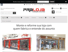 Tablet Screenshot of praloja.com.br